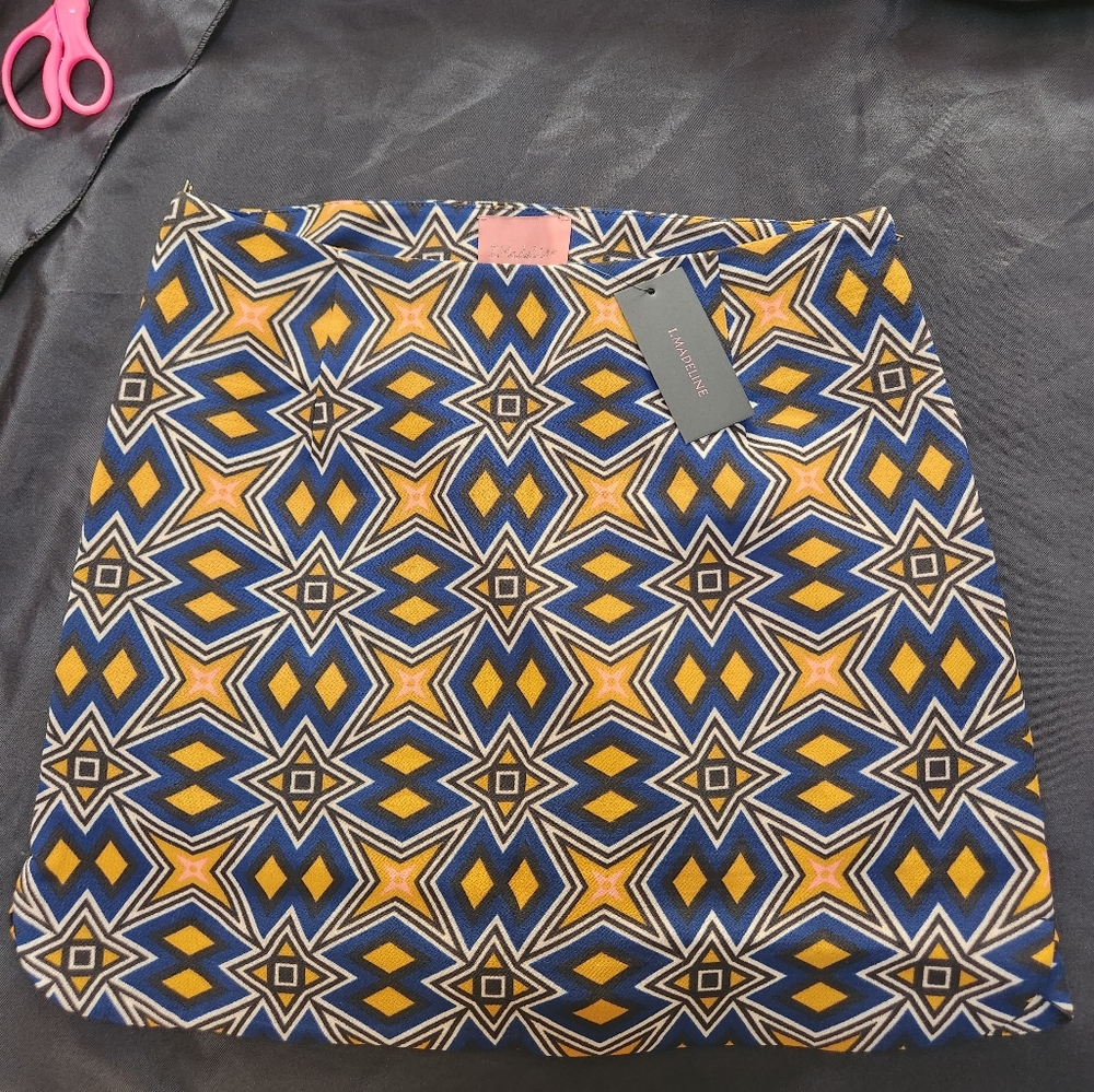 Geometric Retro Skirt